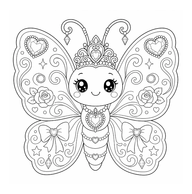 Crown butterfly